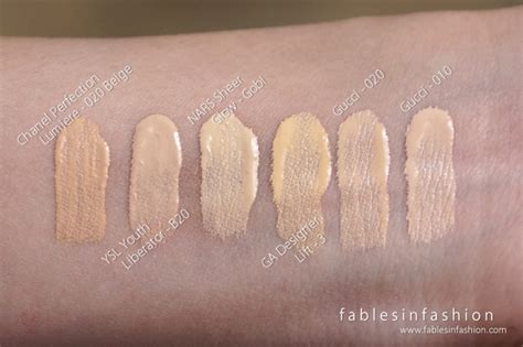 Gucci Face Lustrous Glow Foundation Review, Swatches and 